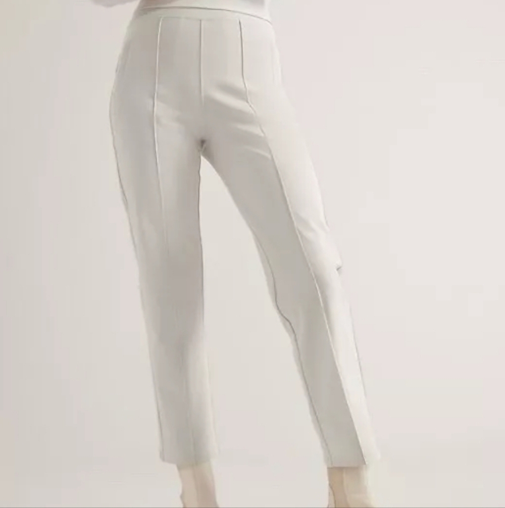 Athleta Headlands Hybrid Center Seam Tapered Wide Leg Pant sz 2T